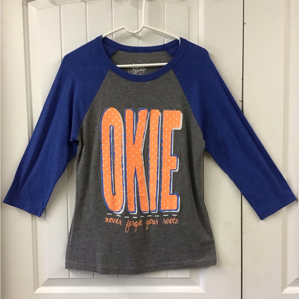 “Thunder Up”. ….OKIE never forget your roots size Small